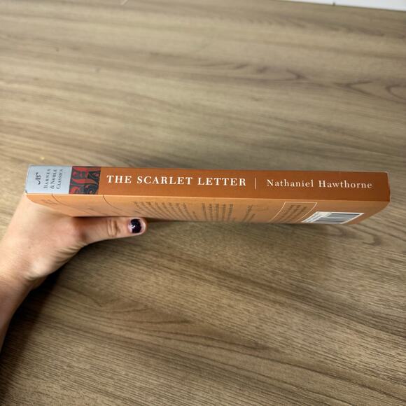 The Scarlet Letter by Nathaniel Hawthorne Barnes & Noble Classics - Picture 4 of 4